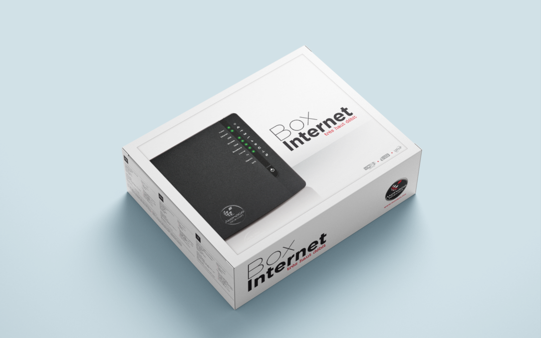 Monaco Telecom • Packaging Box Internet THD